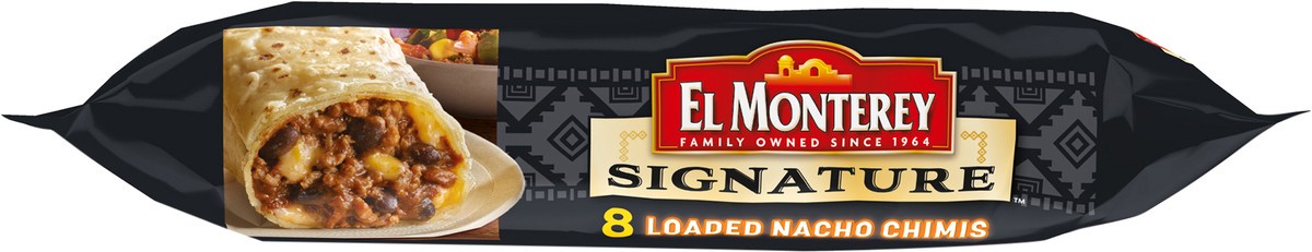 slide 8 of 9, El Monterey Signature Loaded Nacho Chimichangas, 10 ct