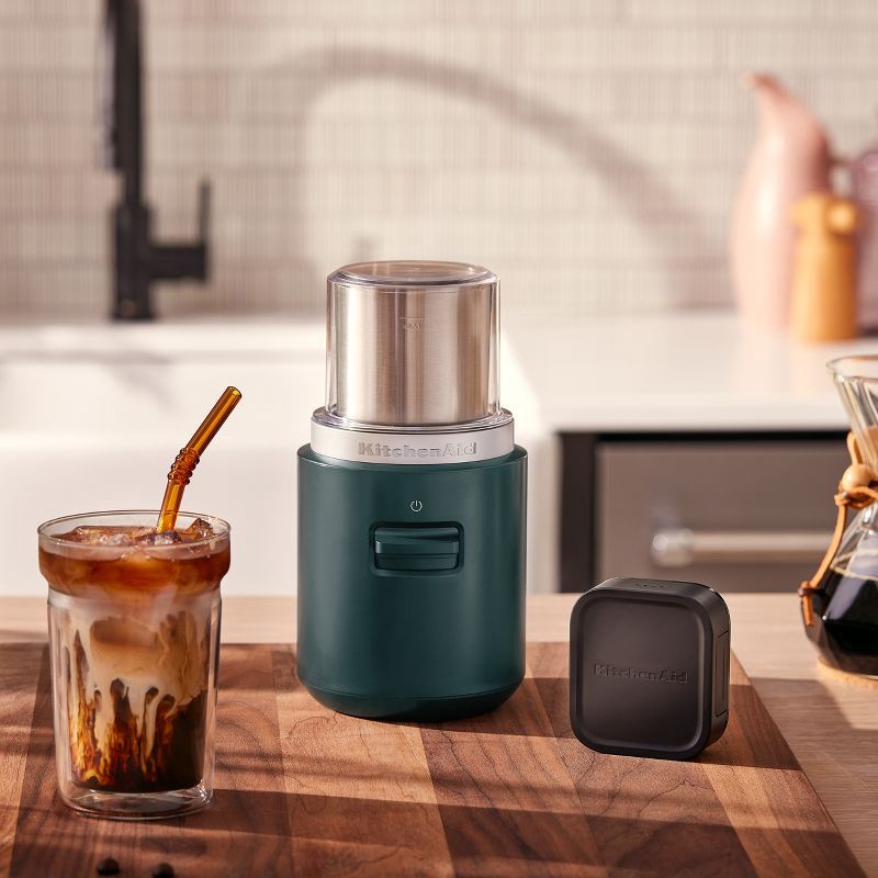 slide 6 of 6, KitchenAid Go Cordless Blade Grinder battery included - Hearth & Hand™ with Magnolia: Coffee Bean & Spice Grinder, Dark Green, 1 ct