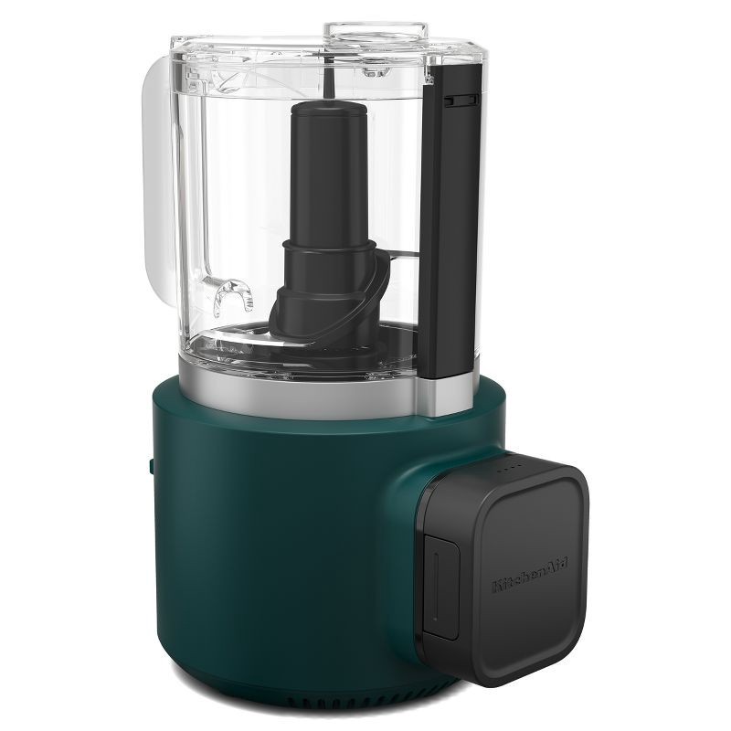 slide 3 of 6, KitchenAid Go Cordless 5 Cup Food Chopper battery included - Hearth & Hand™ with Magnolia: Dark Green, Stainless Steel Blades, 1 ct