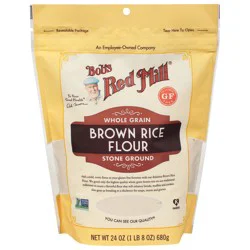 Bob's Red Mill Stone Ground Whole Grain Brown Rice Flour 24 oz