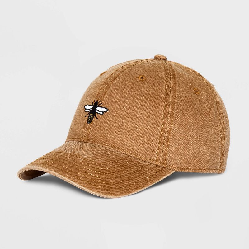 slide 1 of 4, Solo Bee Dad Hat - Mighty Fine Brown, 1 ct