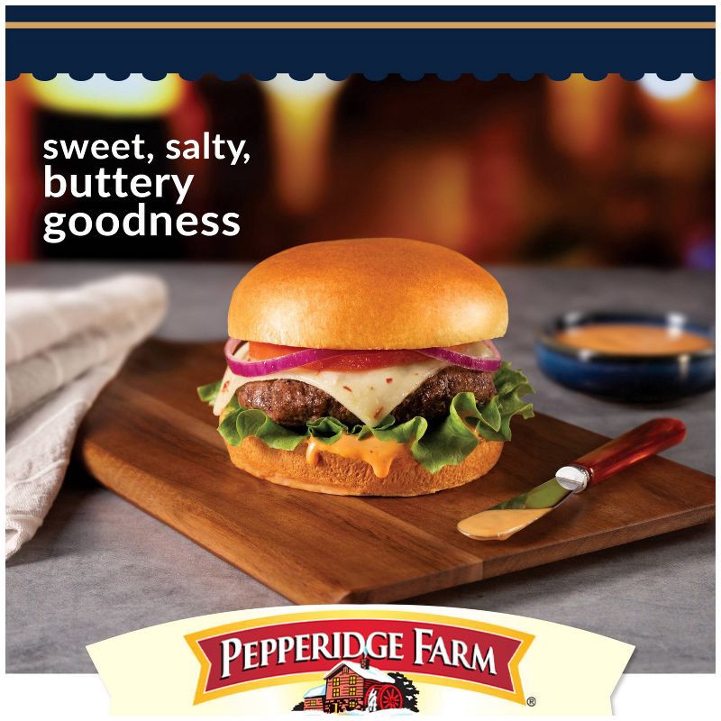 slide 2 of 8, Pepperidge Farm Farmhouse Brioche Hamburger Buns - 13.5oz / 6pk, 6 ct; 13.5 oz