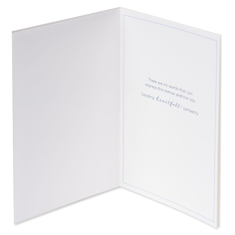 slide 2 of 5, PAPYRUS Sympathy Card Heartfelt Sympathy Peace and Solace Includes Envelope, 1 ct