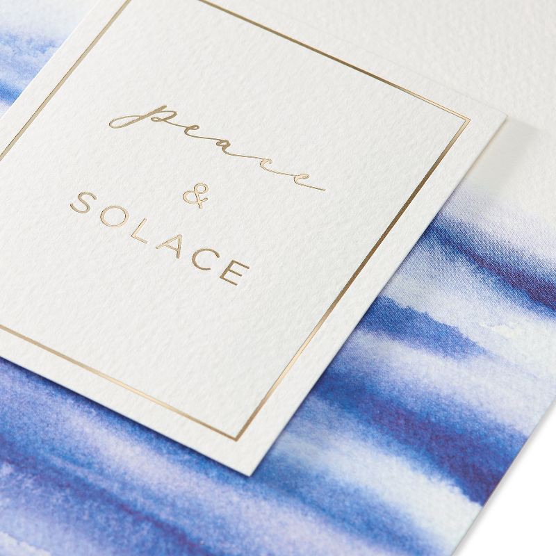 slide 5 of 5, PAPYRUS Sympathy Card Heartfelt Sympathy Peace and Solace Includes Envelope, 1 ct