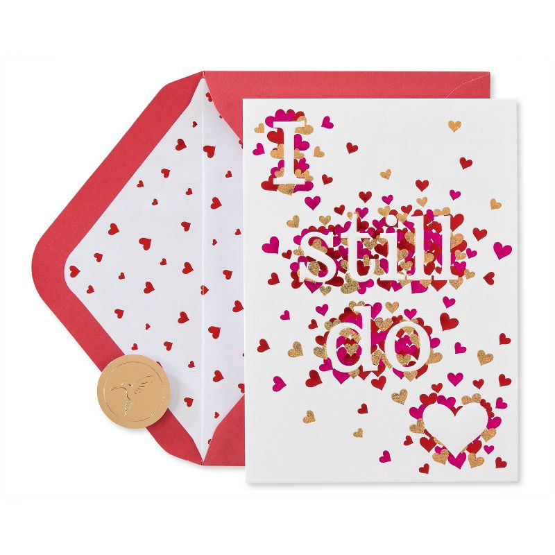 slide 1 of 5, Anniversary Cards 'I Still Do' - PAPYRUS, 1 ct