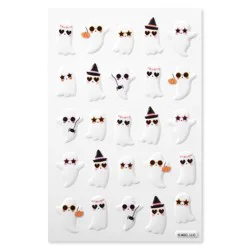 American Greetings 50ct Halloween 3D Puffy Stickers Ghosts