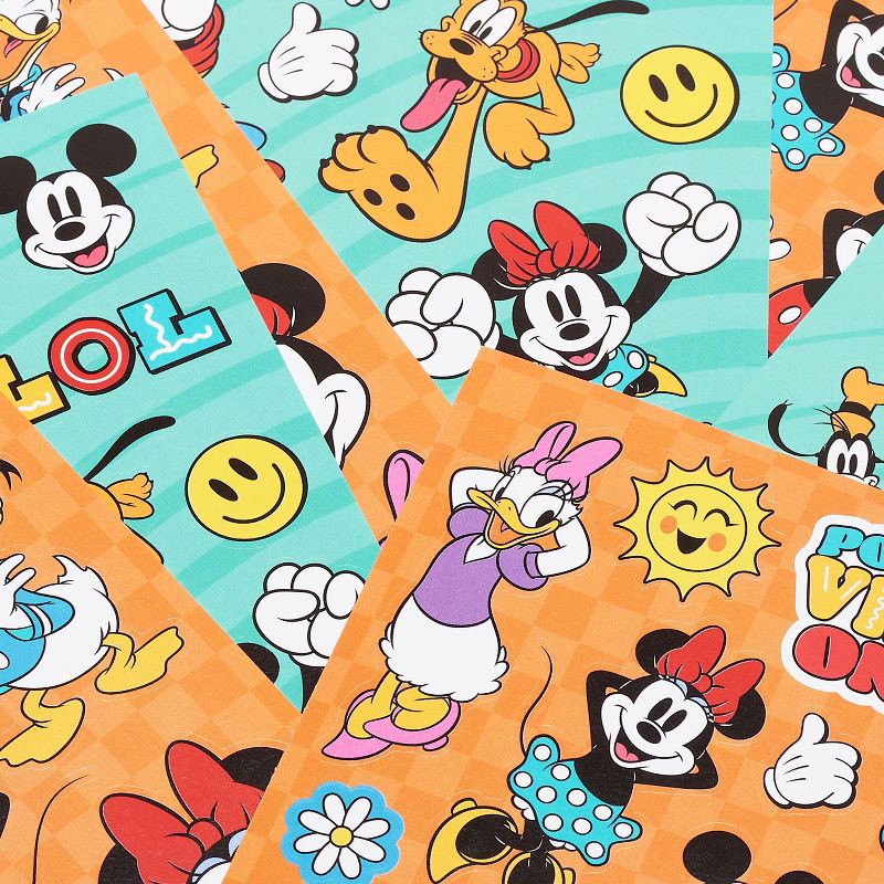 slide 5 of 5, American Greetings Disney 114ct 6 Sheets Mickey Mouse Stickers For Kids' Mickey Mouse and Friends, 114 ct, 6 sheets