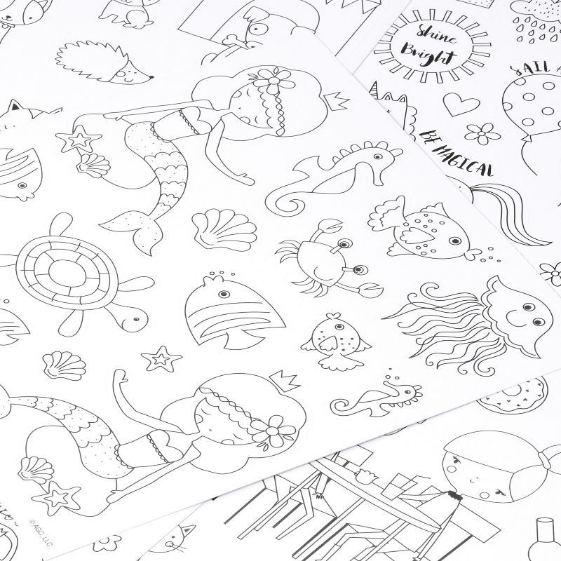 slide 3 of 5, American Greetings 174ct 10 Sheets Stickers for Kids' Princess-Themed Stickers, 174 ct, 10 sheets