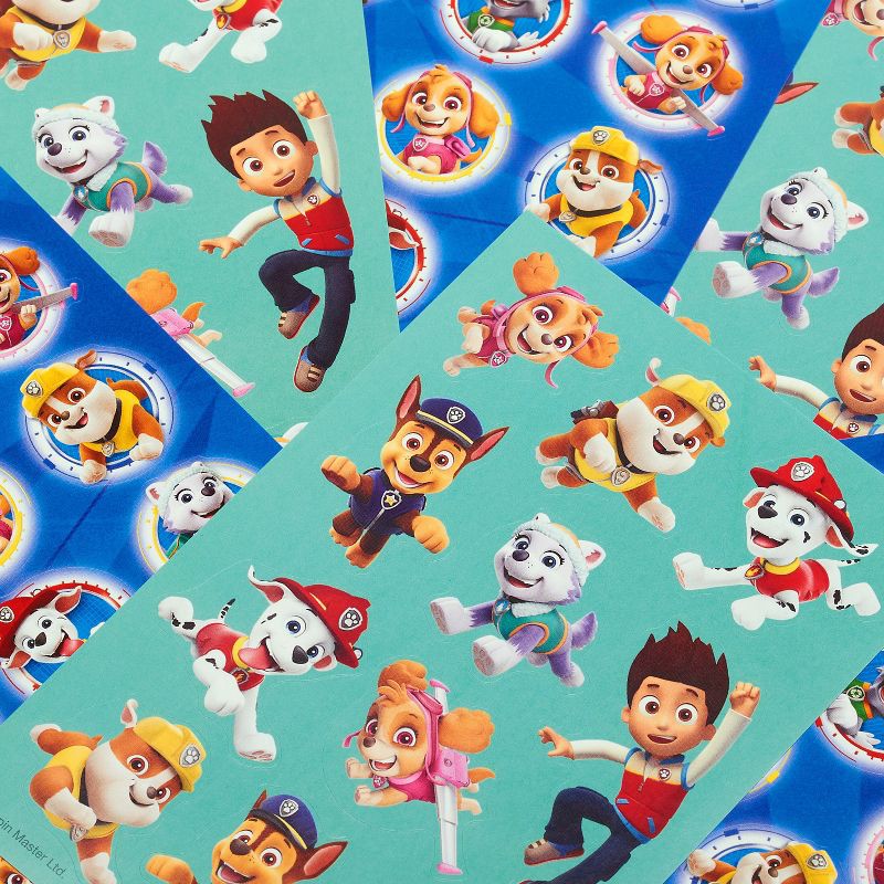 slide 3 of 5, American Greetings Paw Patrol 78ct 6 Sheets Stickers For Kids' Adventure City, 78 ct, 6 sheets