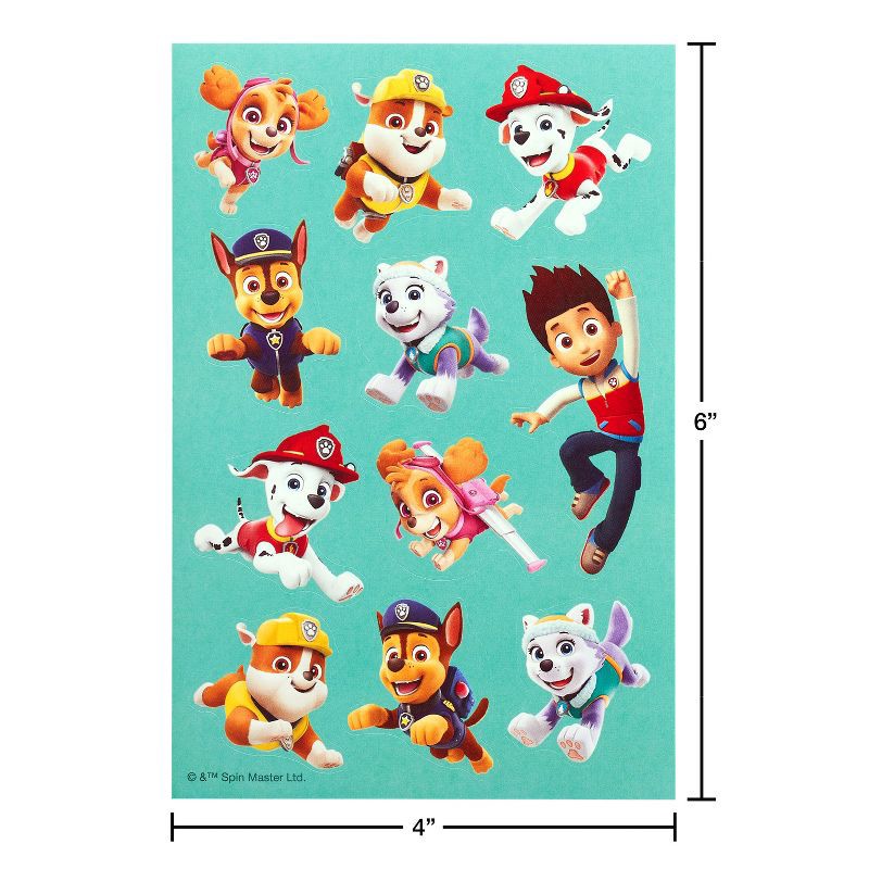 slide 5 of 5, American Greetings Paw Patrol 78ct 6 Sheets Stickers For Kids' Adventure City, 78 ct, 6 sheets