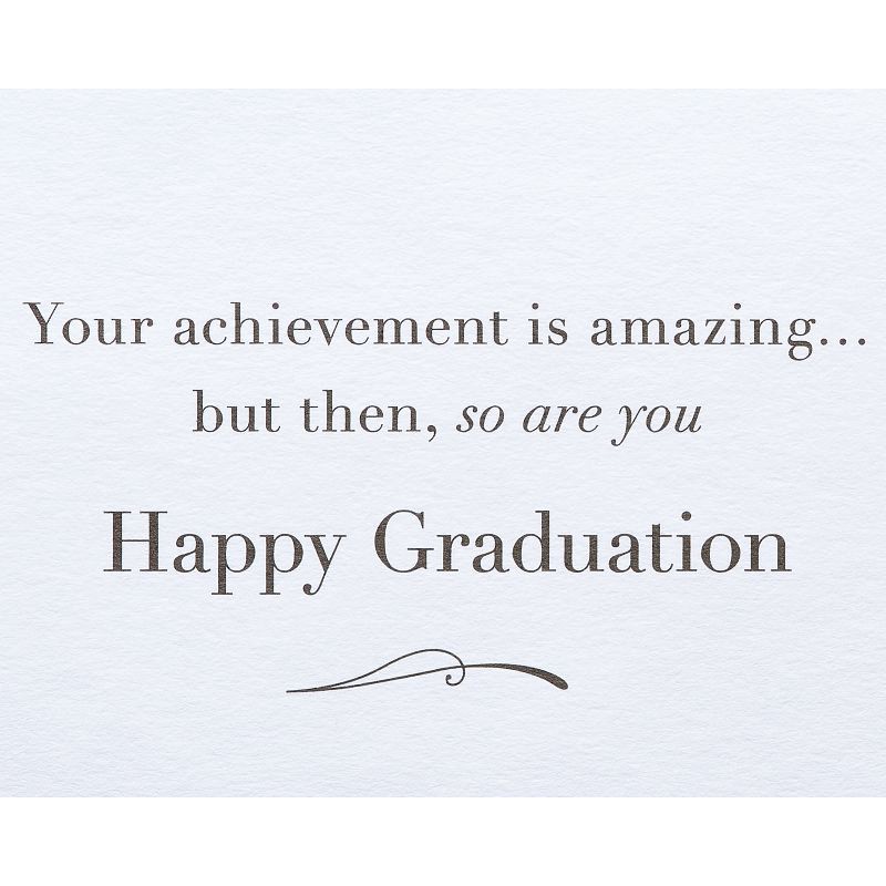 slide 5 of 5, Congratulations Graduation Card, Amazing Achievement - Papyrus, 1 ct