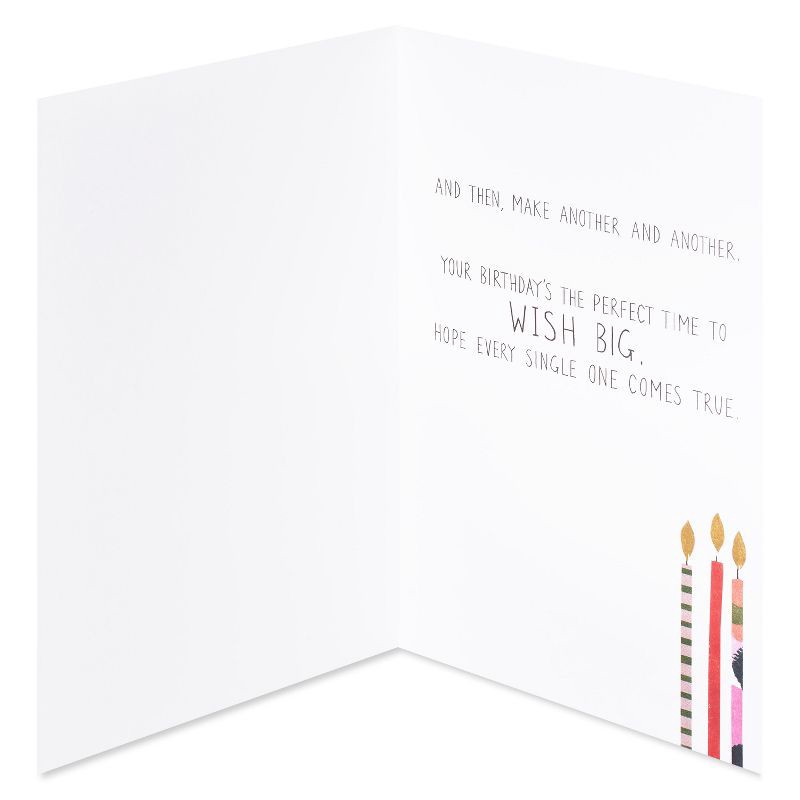 slide 2 of 5, Carlton Cards Birthday Card 'Make A Wish', 1 ct