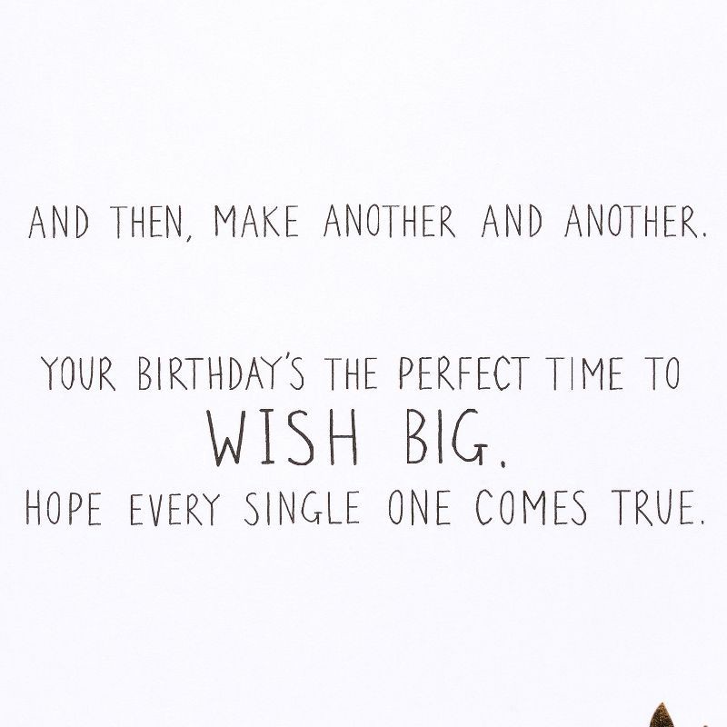 slide 2 of 5, Carlton Cards Birthday Card 'Make A Wish', 1 ct