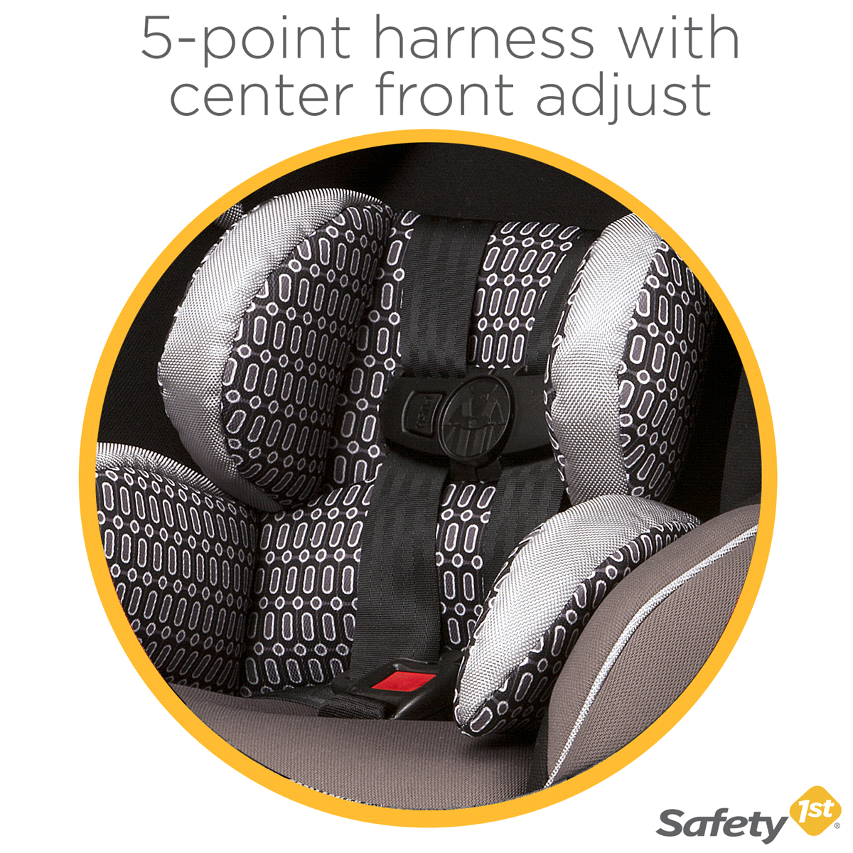 slide 2 of 5, Safety 1St Guide 65 Convertible Car Seat - Gray/White, 1 ct