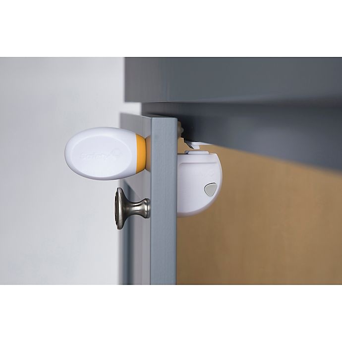 slide 7 of 9, Safety 1st Adhesive Magnetic Locks with Keys, 8 ct