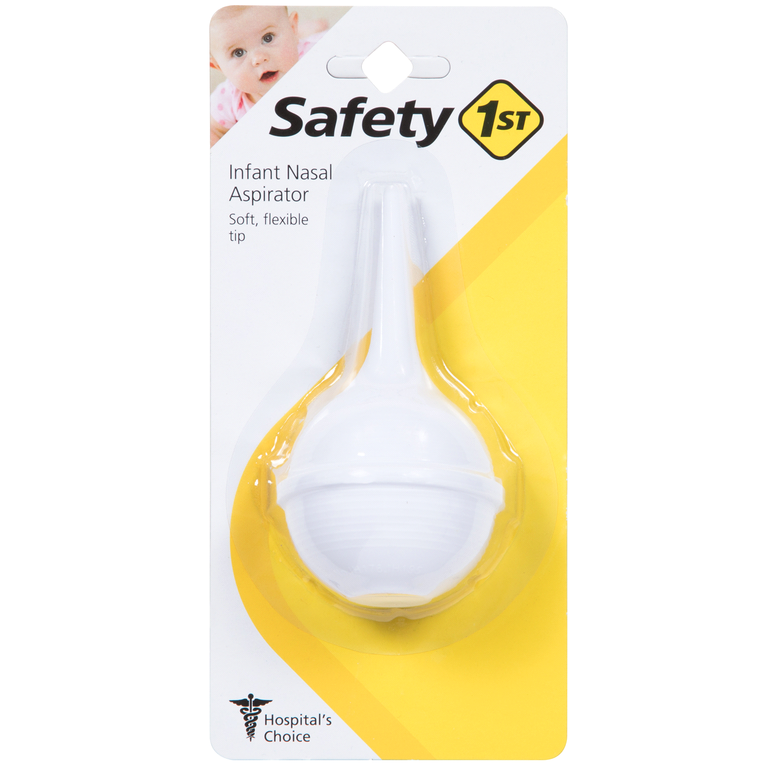 slide 1 of 3, Safety 1st Soft Flexible Tip Nasal Aspirator 1 ea, 1 ct