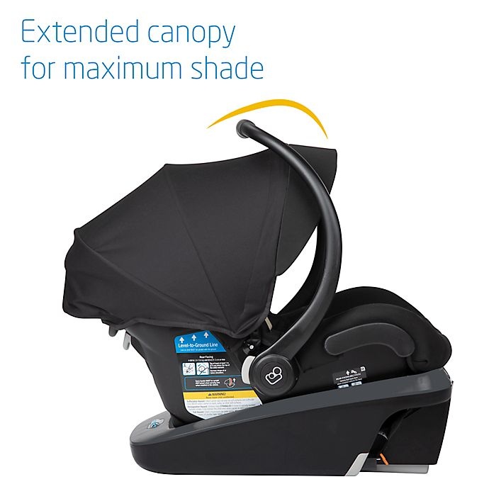 slide 4 of 17, Maxi-Cosi Mico XP Max Infant Car Seat - Black, 1 ct