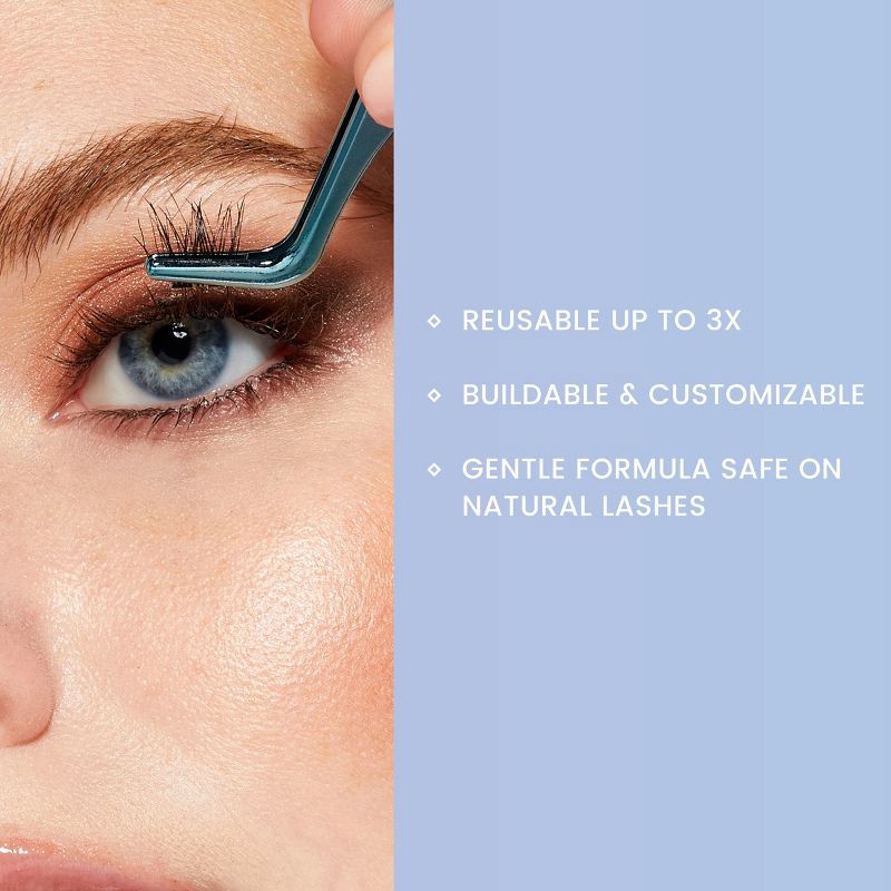 slide 7 of 13, KISS Products Falscara Eyelash Starter Kit - Lengthening Wisps - 36ct, 36 ct