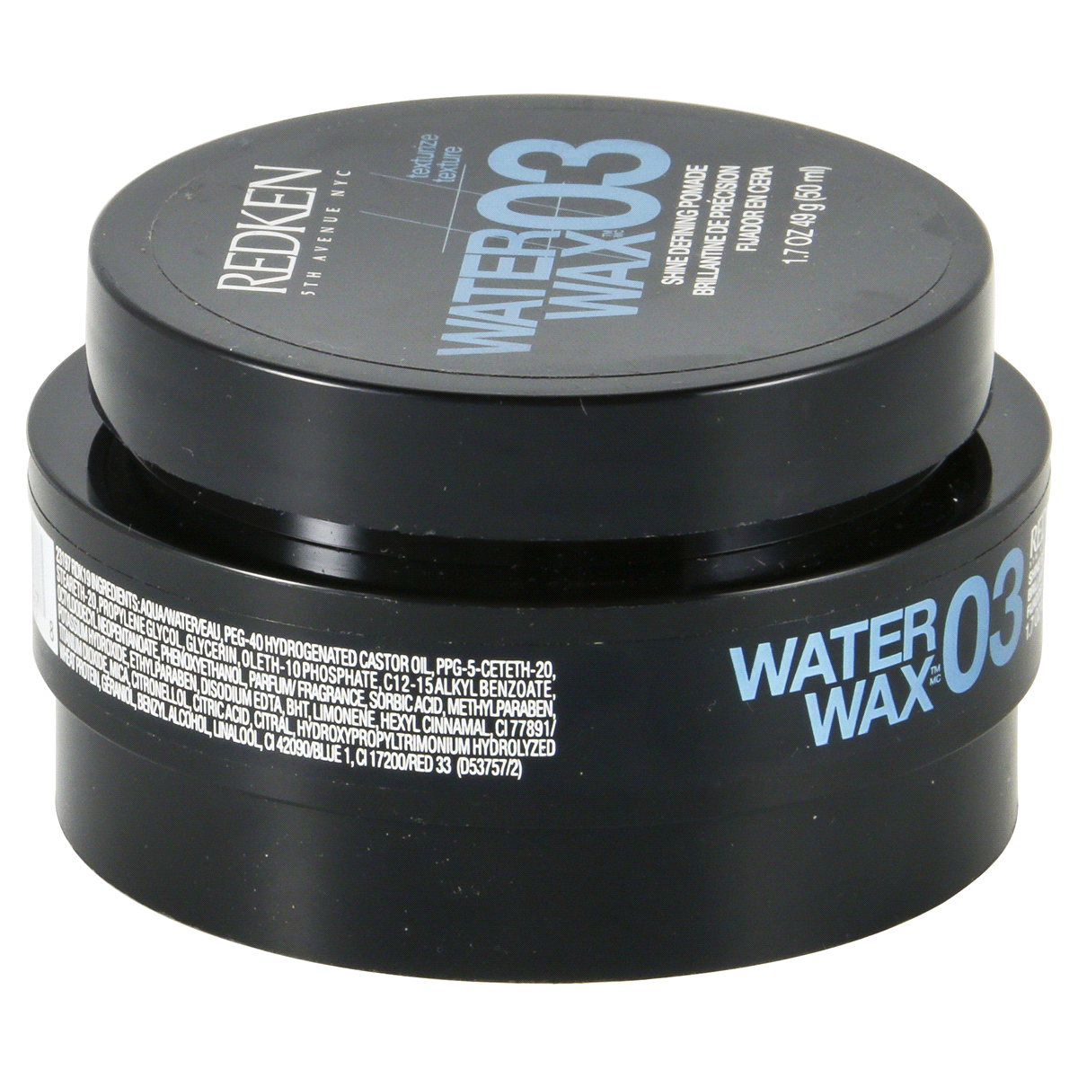 slide 2 of 4, Redken Water Wax 03 Shine Define Pomade, 1.7 oz