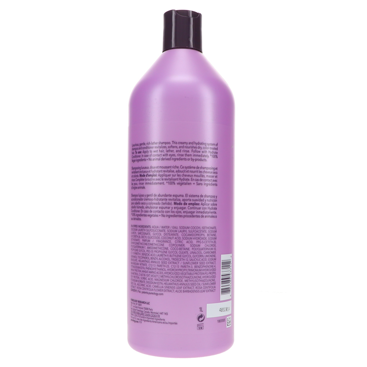 slide 2 of 2, Pureology Shampoo Hydrate, 33.8 oz