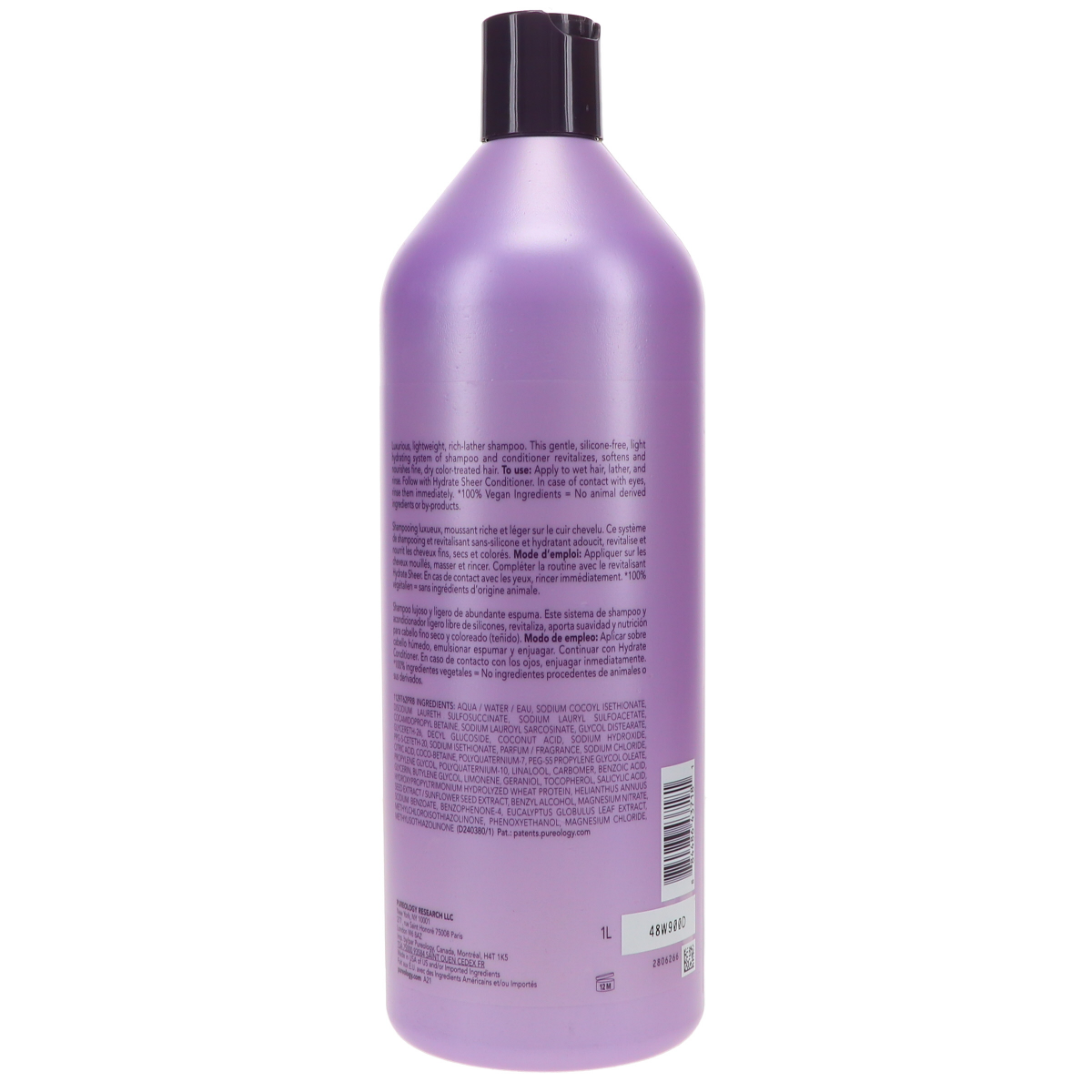 slide 2 of 2, Pureology Hydrate Sheer Shampoo, 33.8 fl oz