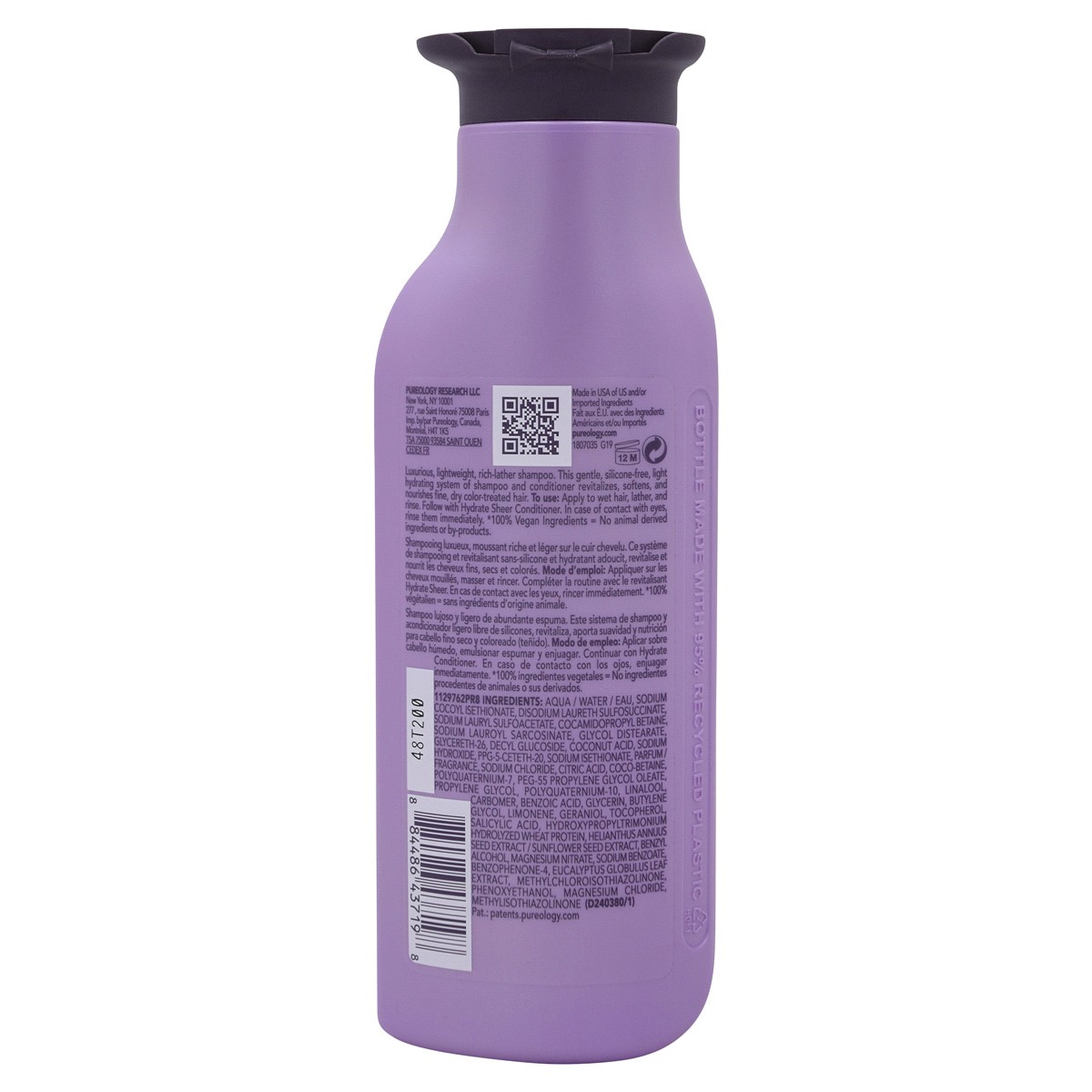 slide 2 of 2, Pureology Hydrate Sheer Shampoo 9 fl oz, 9 fl oz