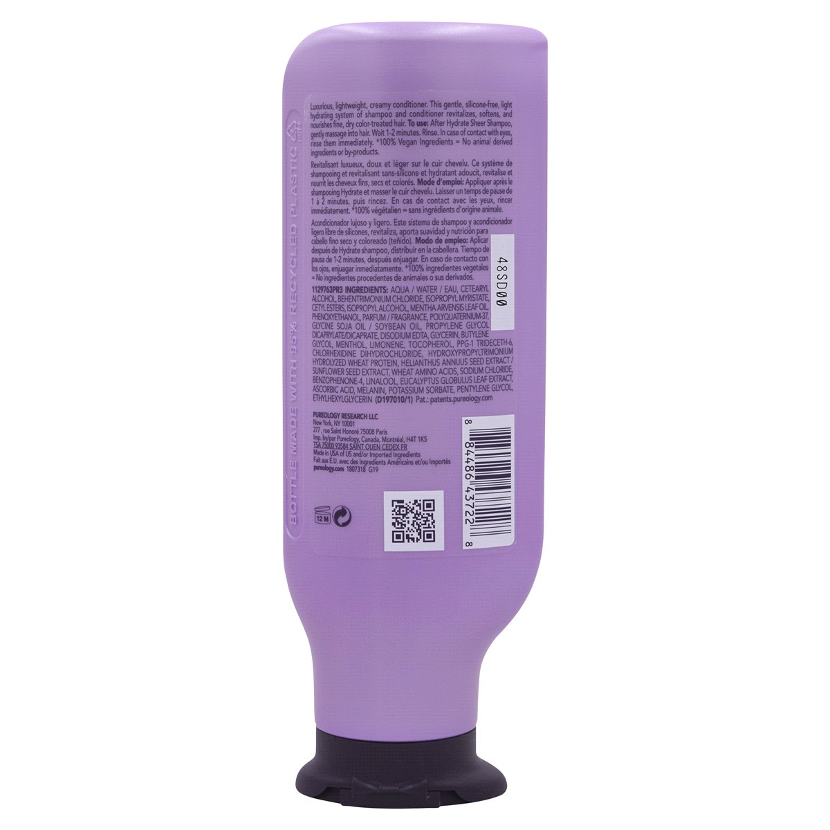 slide 2 of 2, Pureology Hydrate Sheer Conditioner 9 fl oz, 9 fl oz