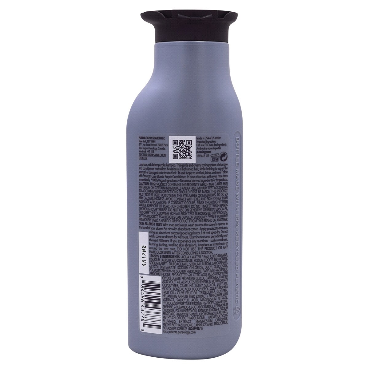 slide 2 of 2, Pureology Strength Cure Blonde Purple Shampoo 9 fl oz, 9 fl oz