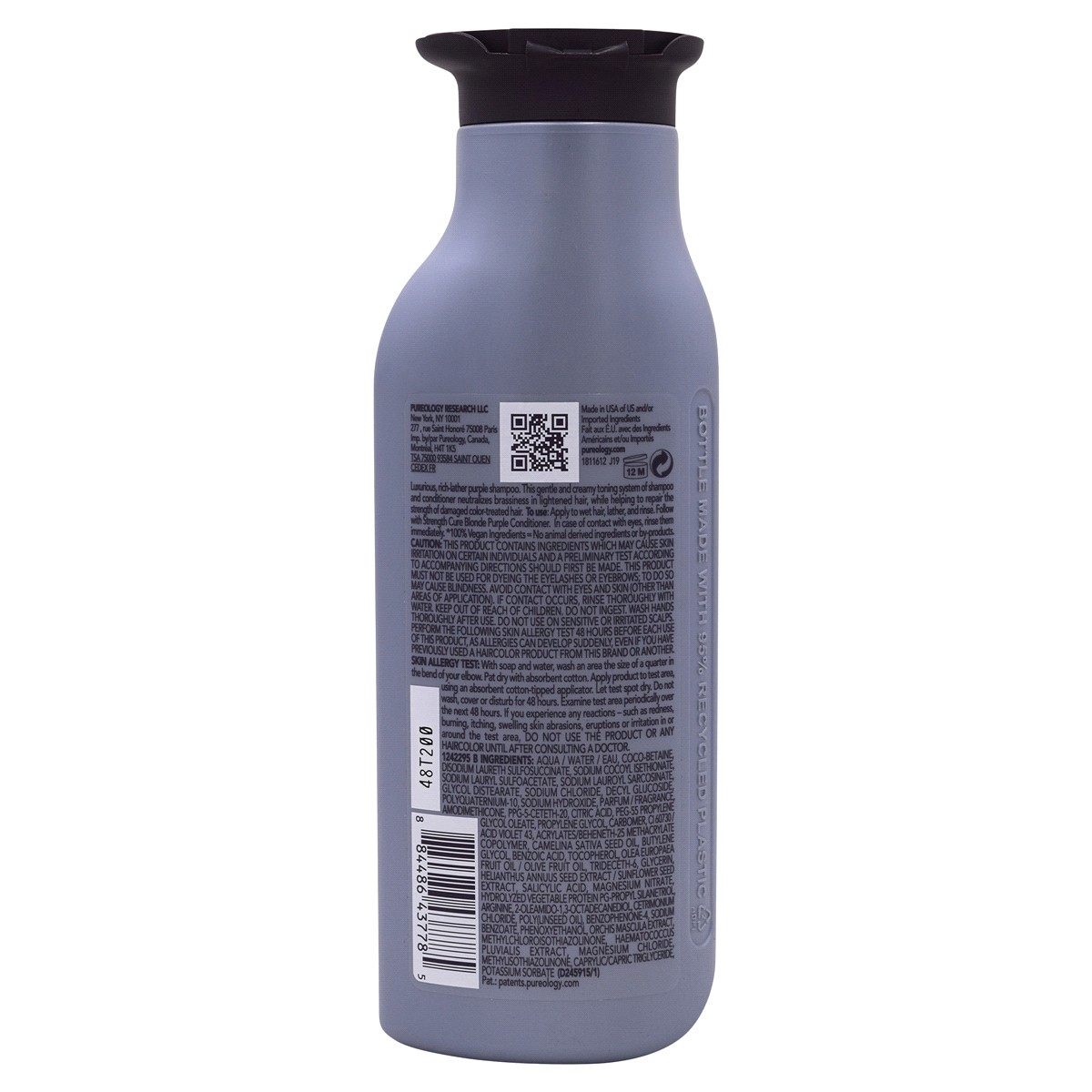 slide 2 of 2, Pureology Strength Cure Blonde Purple Shampoo 9 fl oz, 9 fl oz