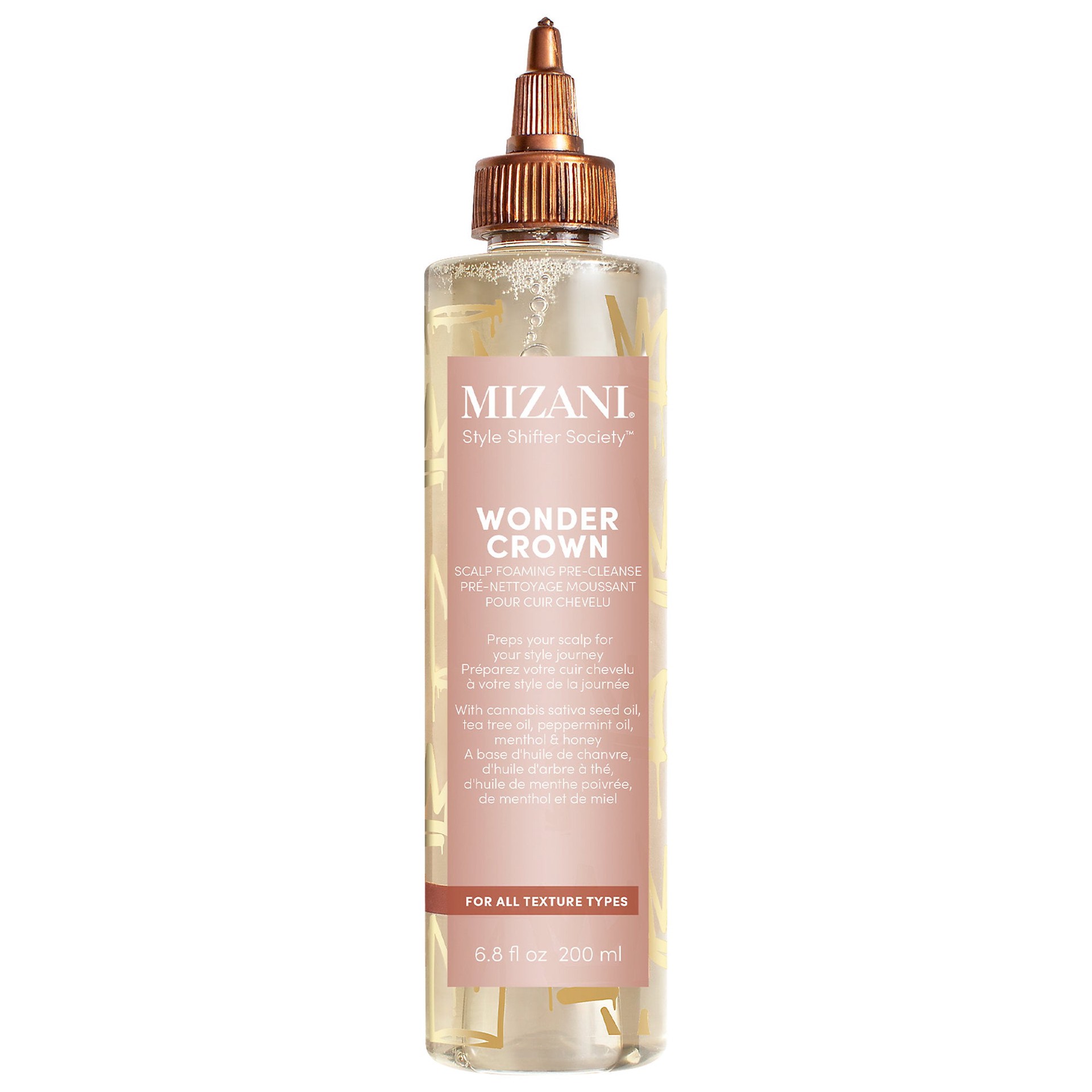 slide 1 of 2, Mizani Wonder Crown Scalp Clarifying Foaming Pre-Cleanse 6.8 oz/ 200mL, 6.8 oz/ 200 ml