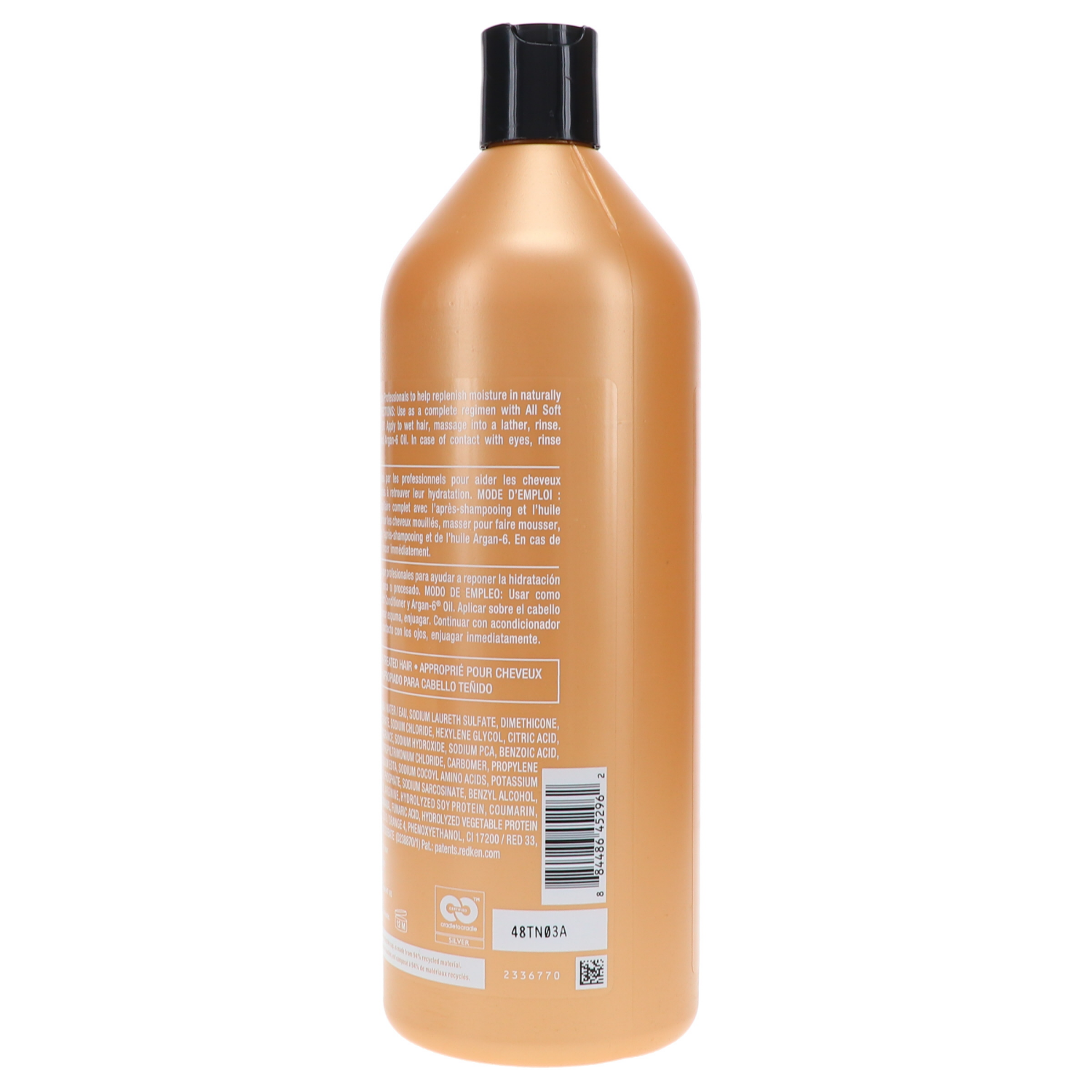 slide 2 of 2, Redken All Soft Moisturizing Shampoo 33.8 fl oz, 33.8 fl oz