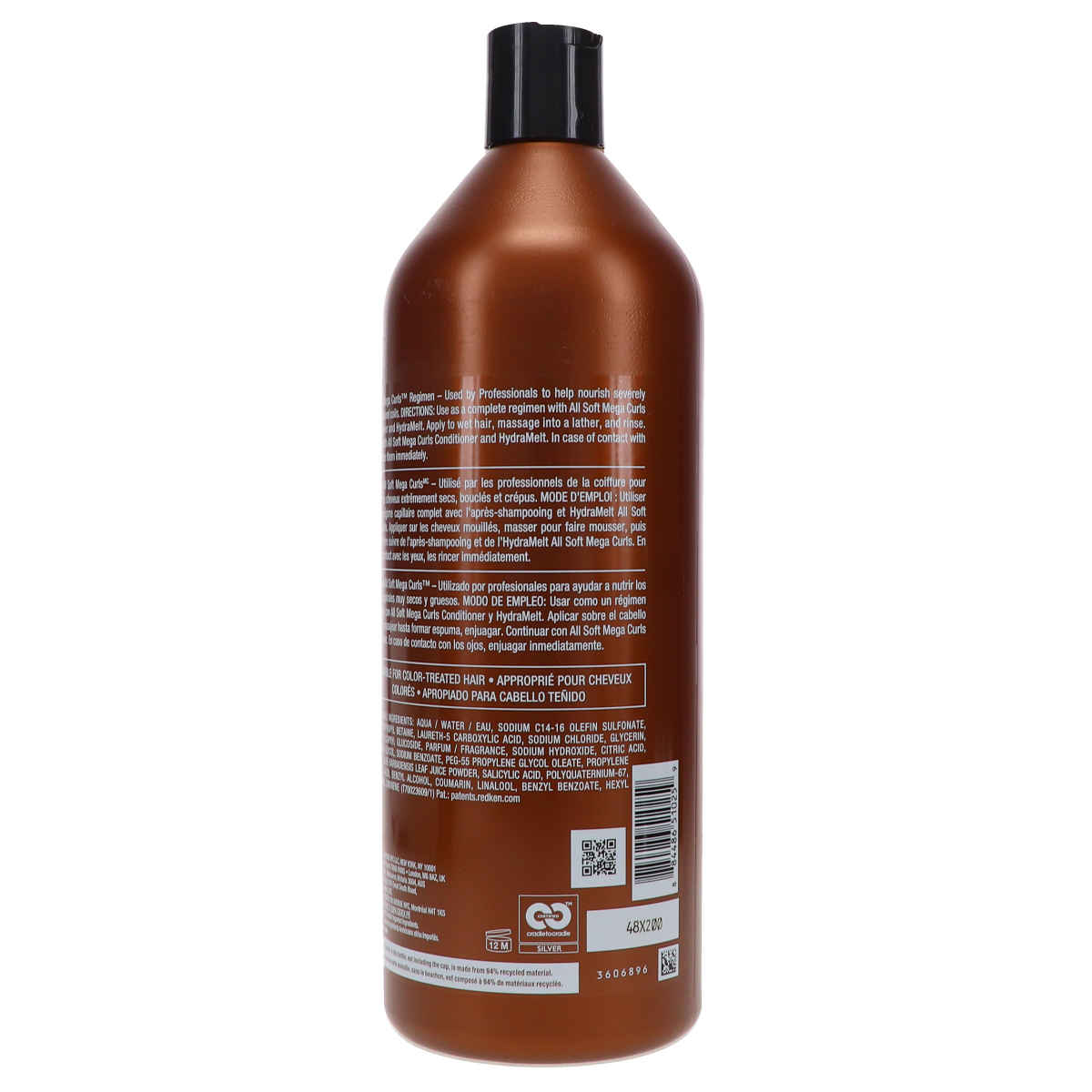 slide 2 of 2, REDKEN ALL SOFT MEGA CURLS SHAMPOO 33.8oz, 33.8 oz