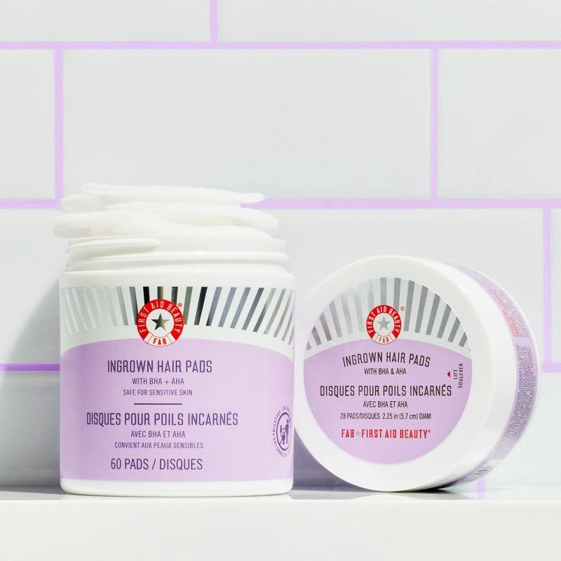 slide 8 of 9, FIRST AID BEAUTY Ingrown Hair Pads - 60ct - Ulta Beauty, 60 ct