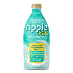 Ripple Kids Unsweetened Original Milk Alternative - 48 fl oz