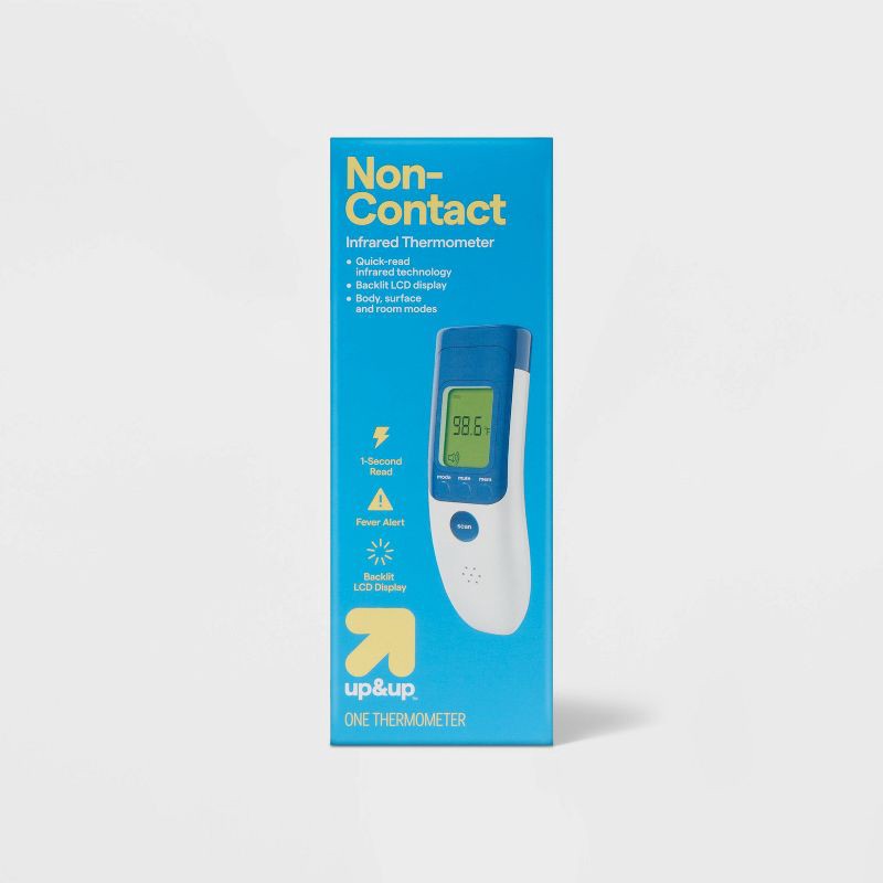 slide 1 of 3, Temple Non-Contact IR Thermometer - up&up™, 1 ct