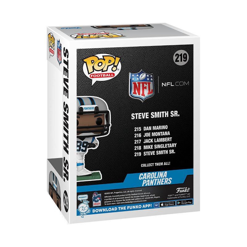 slide 3 of 3, Funko POP! NFL: Legends - Steve Smith Sr. (Carolina Panthers), 1 ct
