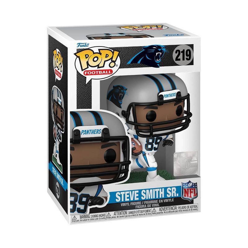 slide 1 of 3, Funko POP! NFL: Legends - Steve Smith Sr. (Carolina Panthers), 1 ct