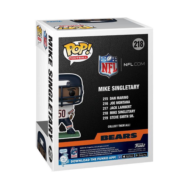 slide 3 of 3, Funko POP! NFL: Legends - Mike Singletary (Chicago Bears), 1 ct