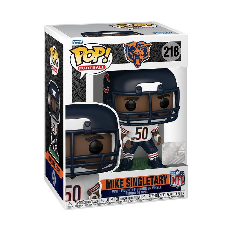 slide 1 of 3, Funko POP! NFL: Legends - Mike Singletary (Chicago Bears), 1 ct