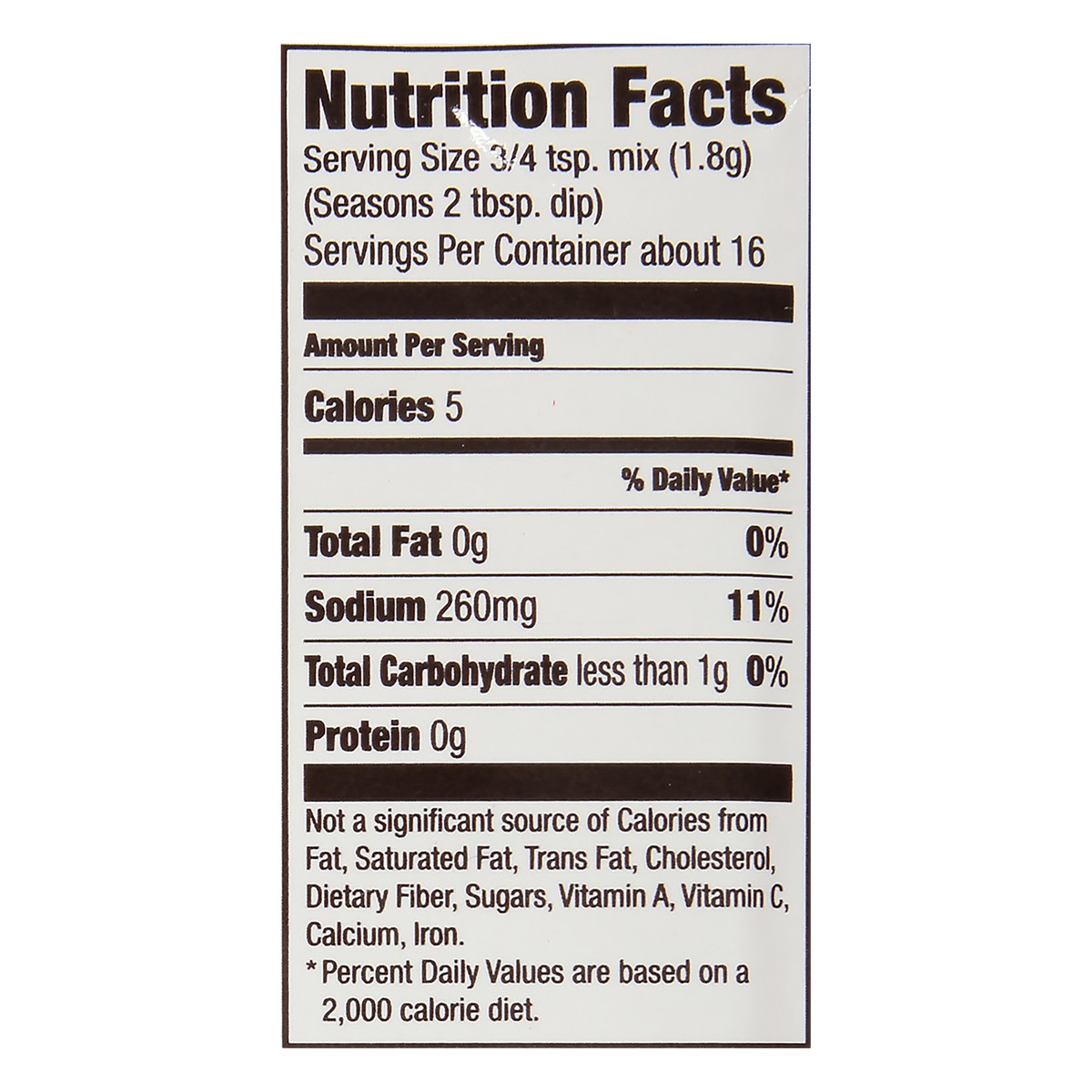 slide 2 of 8, McCormick Ranch Dip Seasoning Mix 1 oz. Packet, 1 oz