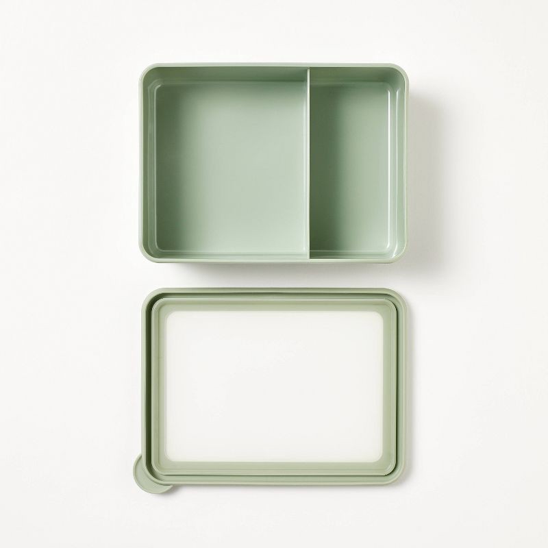 slide 3 of 4, Bento Box Sage Green - Figmint™, 1 ct