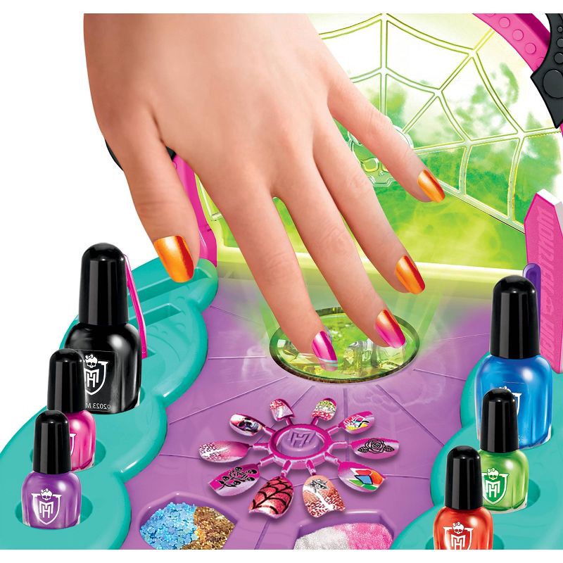 slide 2 of 8, Monster High Ghoulish Glam Nail Salon, 1 ct