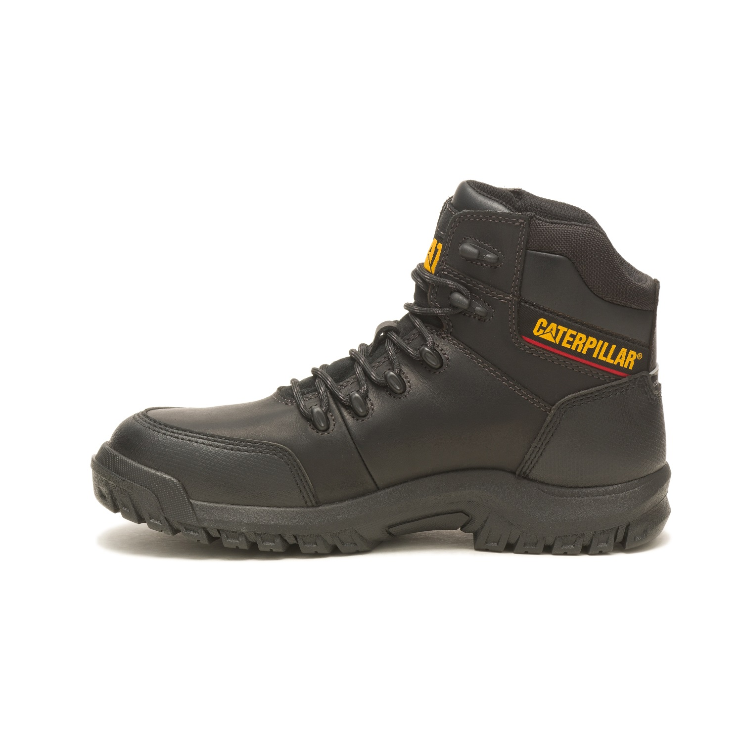 slide 3 of 5, Caterpillar CAT RESORPTION WATERPROOF COMPOSITE TOE HIKER BOOT, BLACK, 10.5 WIDE, 10.5w