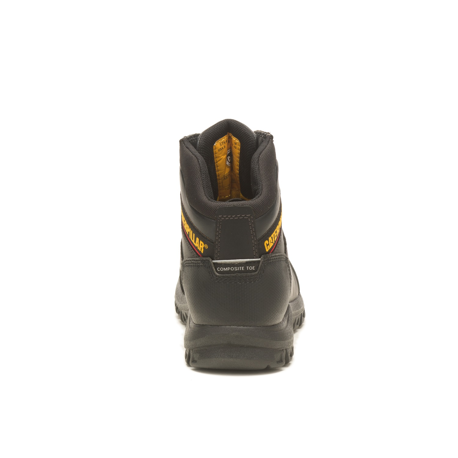 slide 2 of 6, Caterpillar CAT RESORPTION WATERPROOF COMPOSITE TOE HIKER BOOT, BLACK, 11 WIDE, 11w