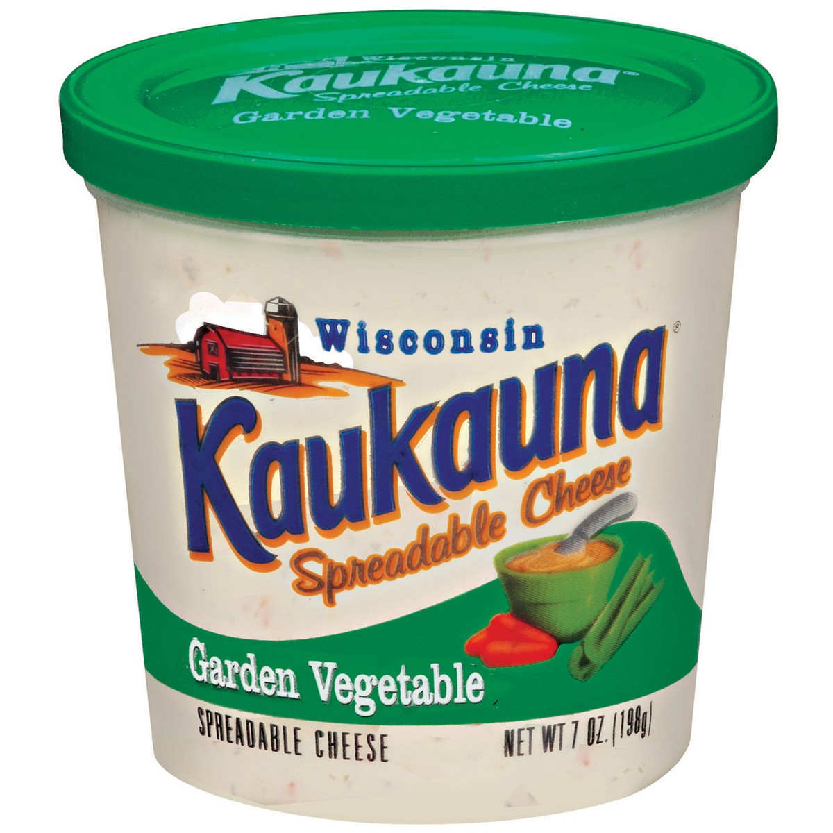 slide 1 of 1, Kaukauna Spreadable Cheese, 7 oz