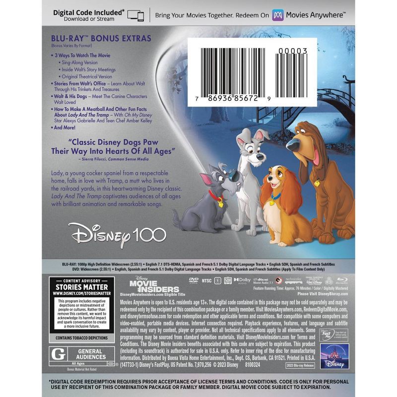 Disney Lady and the Tramp [DVD]