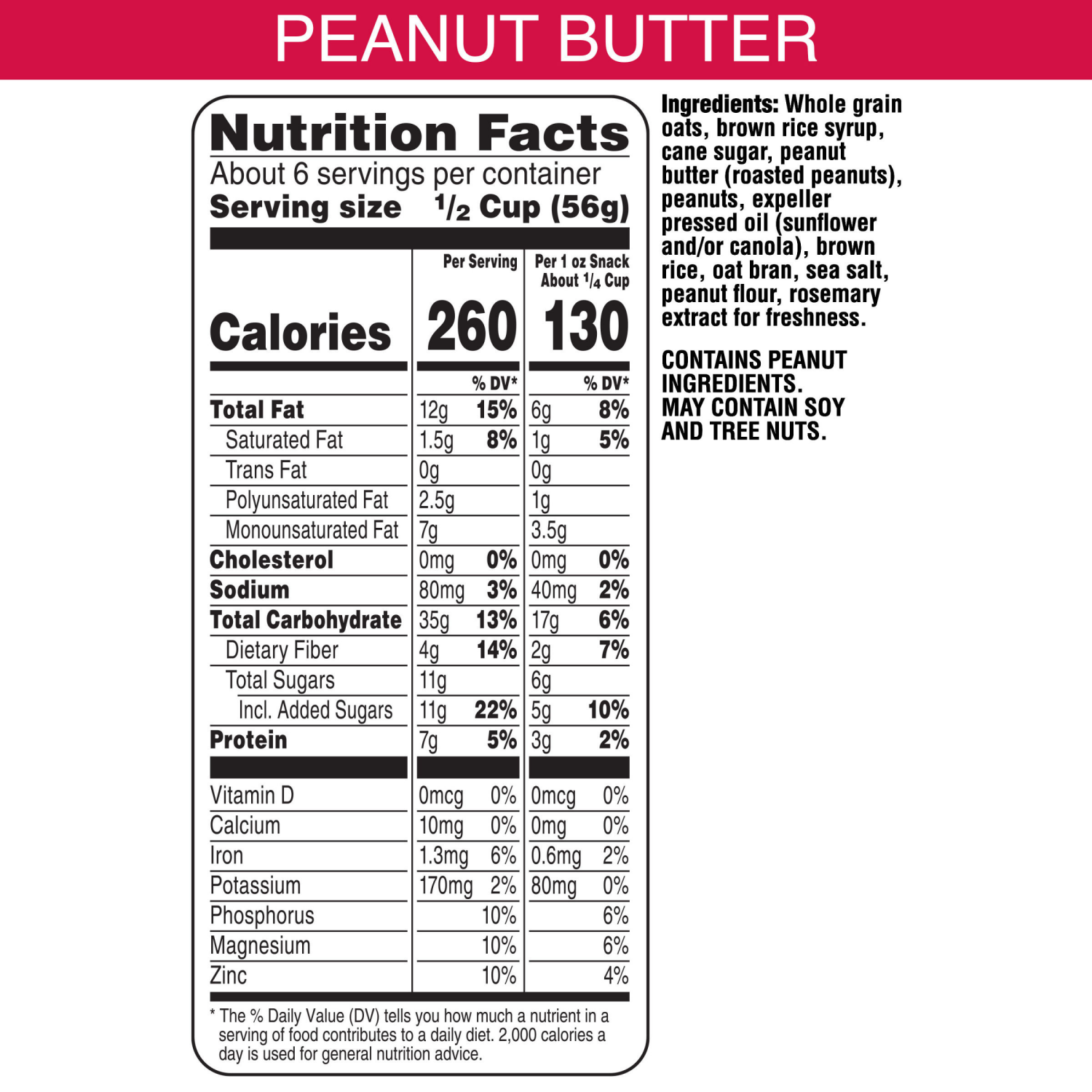 slide 8 of 8, Bear Naked Granola Cereal Peanut Butter, 12 oz, 12 oz