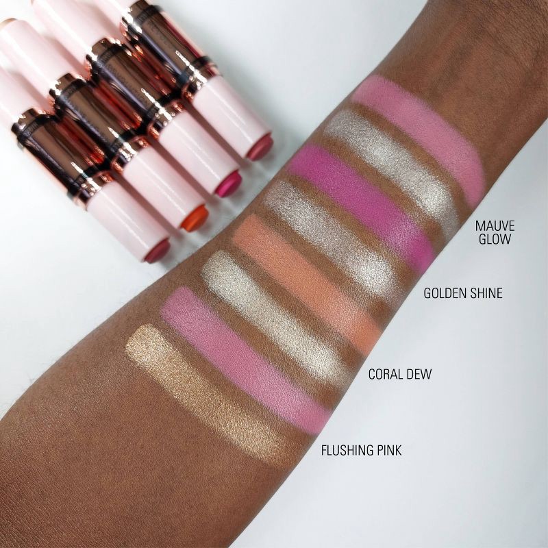 slide 5 of 6, Makeup Revolution Blush & Highlight Stick - Mauve Glow - 0.3oz, 0.3 oz