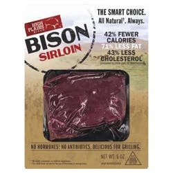 High Plains Bison Sirloin Bison 6 oz