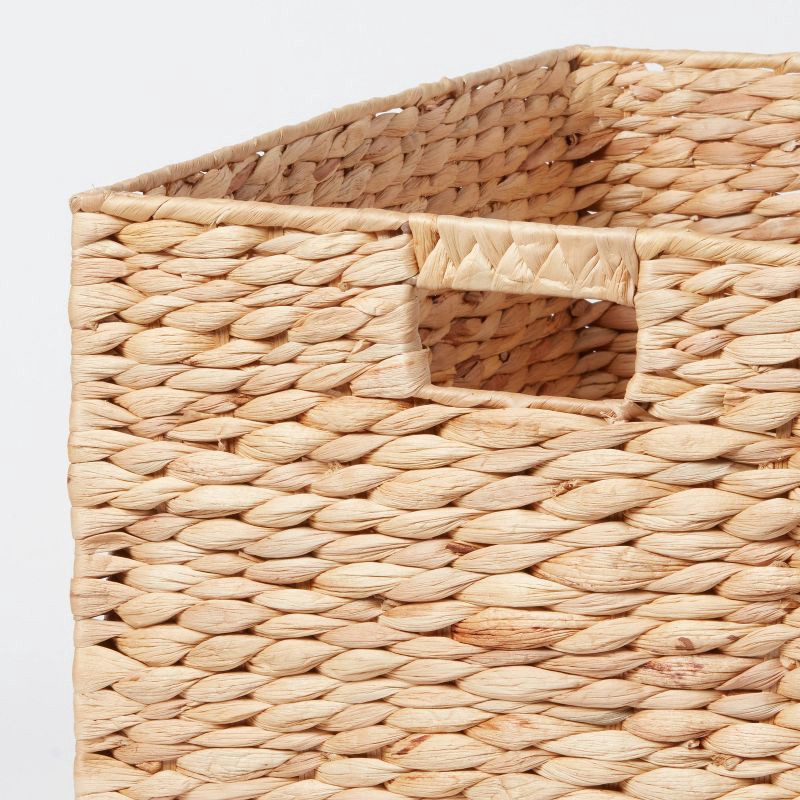 slide 3 of 4, XL Woven Water Hyacinth Basket - Brightroom™, 1 ct